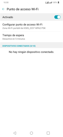 Pulsa la tecla de inicio para terminar y regresar a la pantalla de inicio.