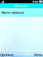Pulsa la tecla de selección izquierda.