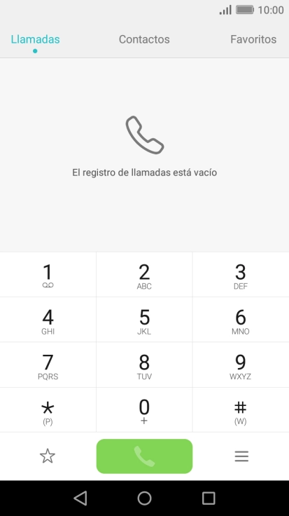 Pulsa el icono de menú.