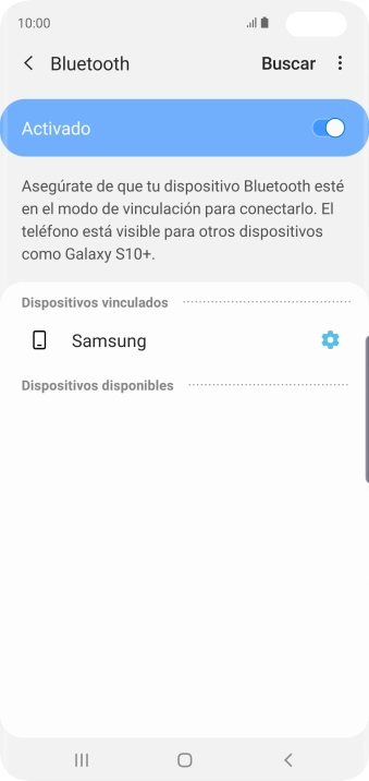 Pulsa la tecla de inicio para terminar y regresar a la pantalla de inicio.