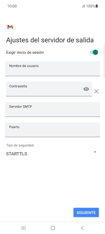 Pulsa el indicador junto a 
