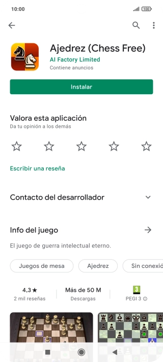 Pulsa la tecla de inicio para terminar y regresar a la pantalla de inicio.