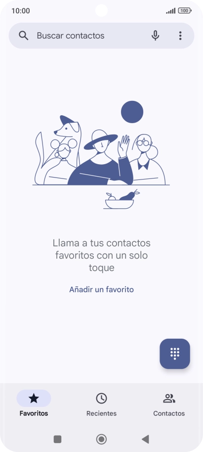 Pulsa el icono de menú.