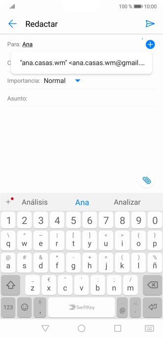 Pulsa el contacto deseado. Pulsa el contacto deseado.