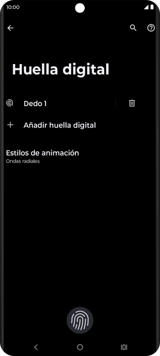 Pulsa dos veces la tecla de retroceso.