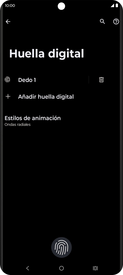 Pulsa dos veces la tecla de retroceso.
