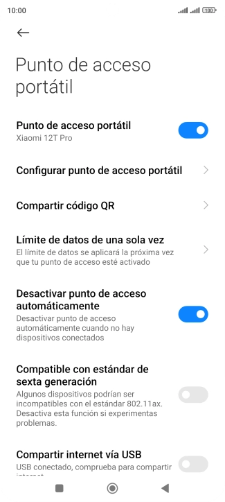 Pulsa la tecla de inicio para terminar y regresar a la pantalla de inicio.