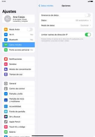 Pulsa Datos.