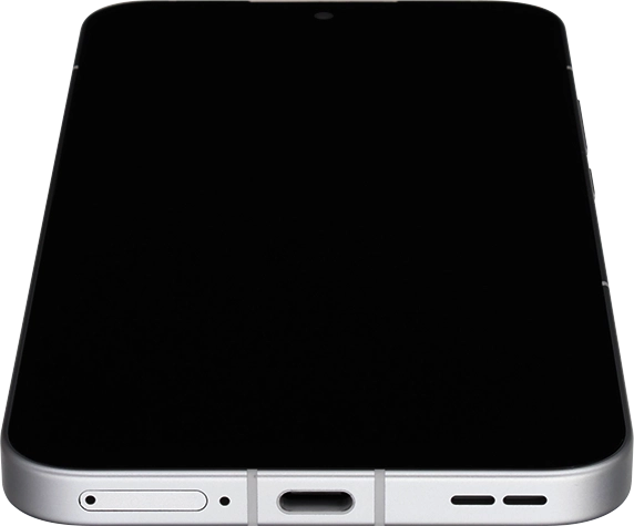 Busca la herramienta de apertura del contenedor de la tarjeta SIM. Introduce la herramienta de apertura en el orificio del contenedor de la tarjeta SIM.