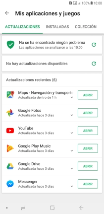 Pulsa INSTALADAS.