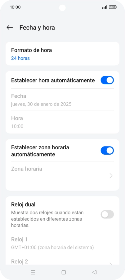 Pulsa la tecla de inicio para terminar y regresar a la pantalla de inicio. Pulsa la tecla de inicio para terminar y regresar a la pantalla de inicio.