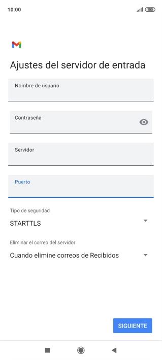 Pulsa la lista desplegable bajo 