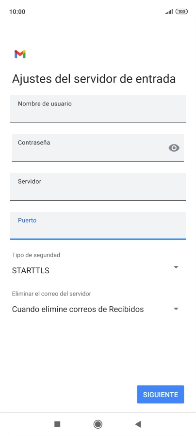 Pulsa la lista desplegable bajo 