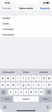 Pulsa Siguiente.