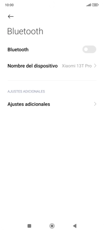 Pulsa el indicador junto a 