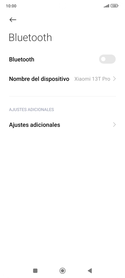 Pulsa el indicador junto a 
