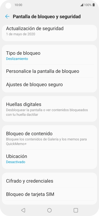 Pulsa Ubicación.