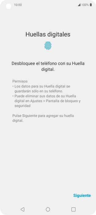 Pulsa Siguiente.