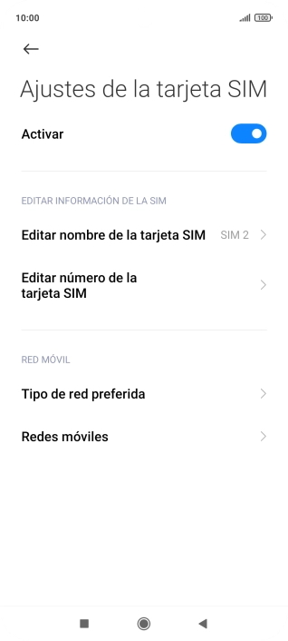 Pulsa el indicador junto a 