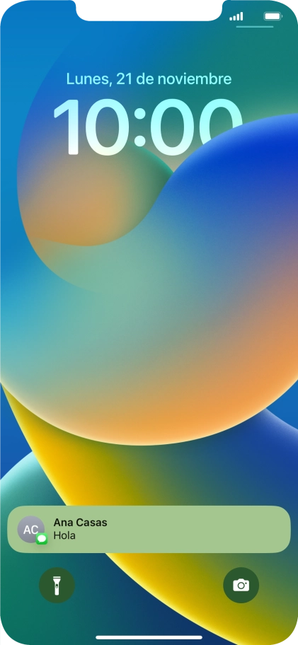 Pulsa la notificación deseada y sigue las indicaciones de la pantalla para utilizar la función seleccionada.