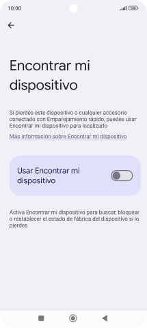 Pulsa el indicador junto a 