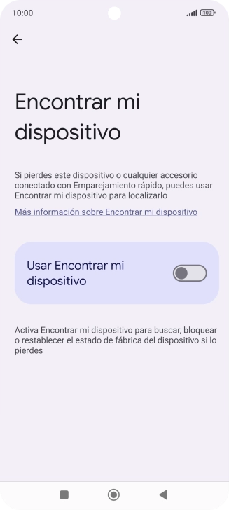 Pulsa el indicador junto a 