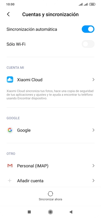 Pulsa la tecla de inicio para terminar y regresar a la pantalla de inicio.