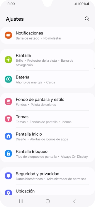 Pulsa Batería.