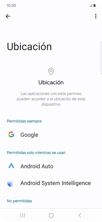 Pulsa la app deseada.