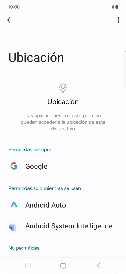 Pulsa la app deseada.