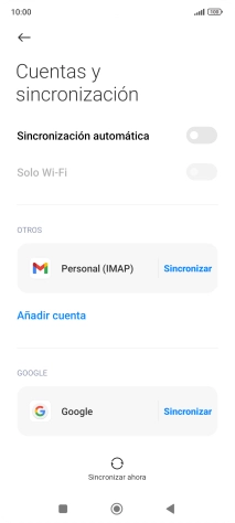 Pulsa el indicador junto a 