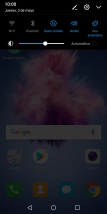 Pulsa el icono de modo de sonido las veces que sean necesarias para activar o desactivar el modo silencioso.