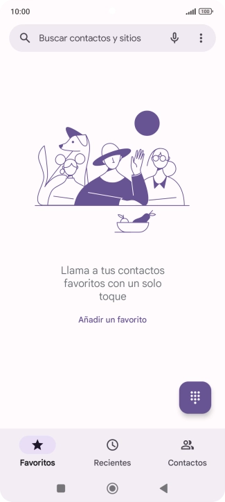 Pulsa el icono de menú.