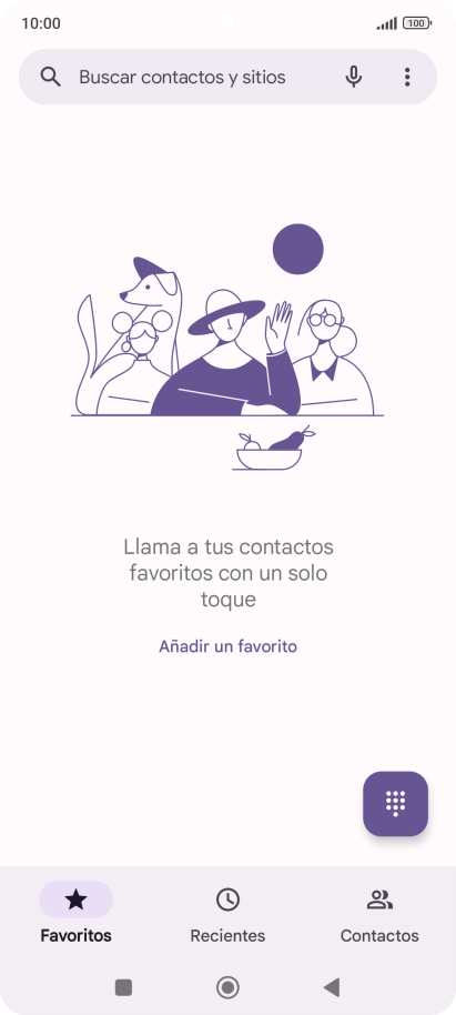 Pulsa el icono de menú.