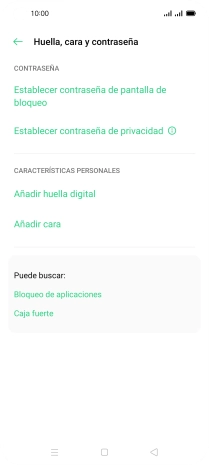 Pulsa Añadir huella digital.
