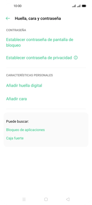 Pulsa Añadir huella digital.