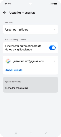 Pulsa la tecla de inicio para terminar y regresar a la pantalla de inicio.
