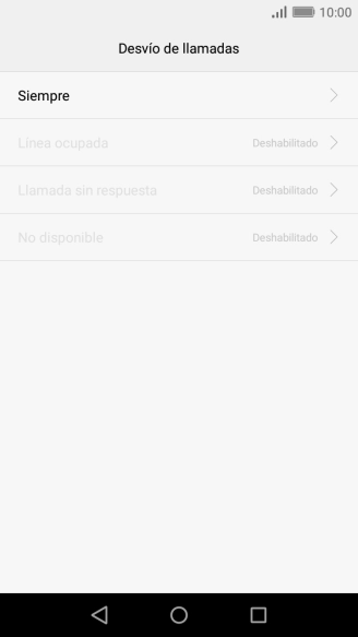Pulsa la tecla de inicio para terminar y regresar a la pantalla de inicio.