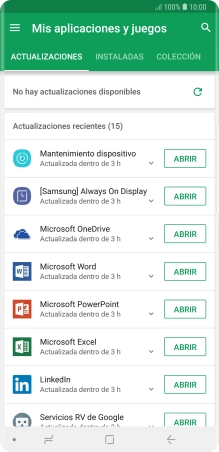 Pulsa INSTALADAS.