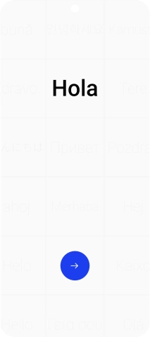 Pulsa la flecha hacia la derecha.