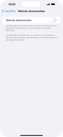 Pulsa el indicador junto a 