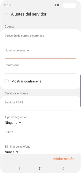 Pulsa en el campo bajo 