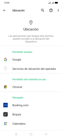 Pulsa la app deseada.