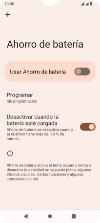 Pulsa el indicador junto a 