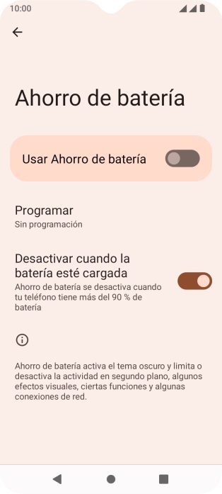 Pulsa el indicador junto a 