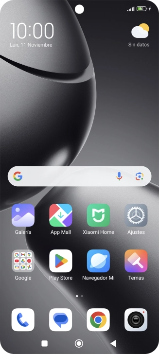 Cuando el icono de carga de batería aparece en la pantalla, el teléfono se está cargando.