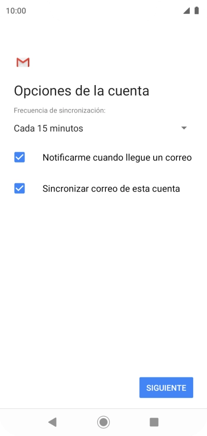 Pulsa la lista desplegable bajo 