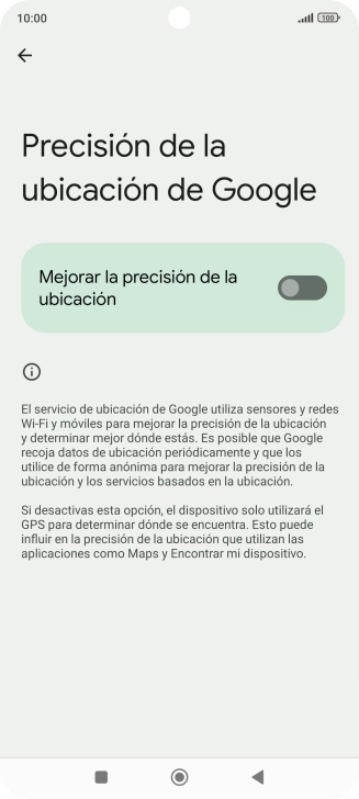 Si pulsas el indicador junto a 