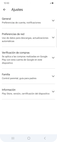 Pulsa Preferencias de red.