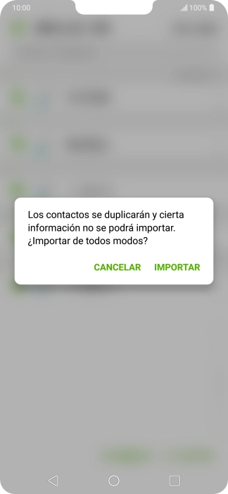 Pulsa IMPORTAR.